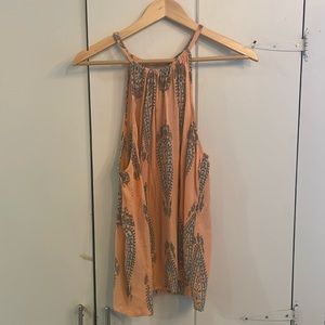 Lucky Brand Patterned Peachy Tank